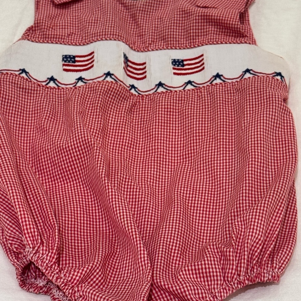 Classic Whimsy American Flag Bubble